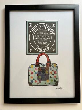 Louis Vuitton Fairchild print